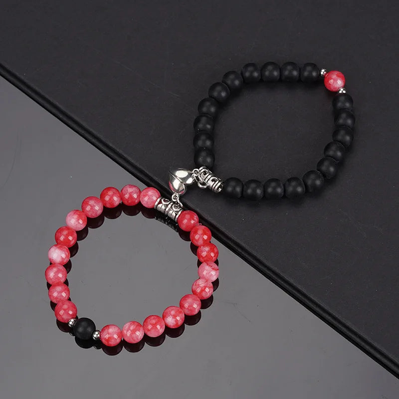 2Pcs Magnetic Beads Bracelet