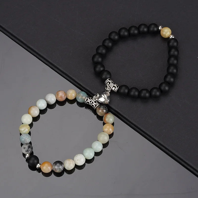 2Pcs Magnetic Beads Bracelet