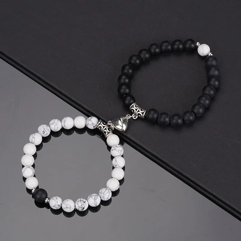 2Pcs Magnetic Beads Bracelet