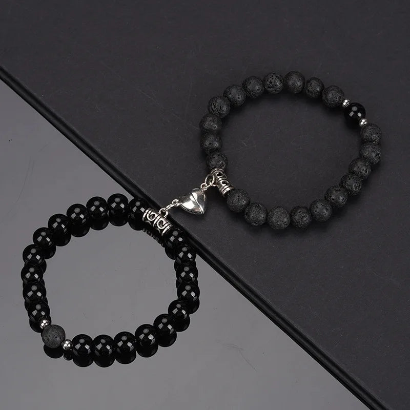 2Pcs Magnetic Beads Bracelet